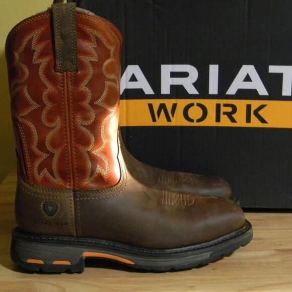 Ariat Other - Ariat Workhog Steeltoe Boots Men's Size: 6.5